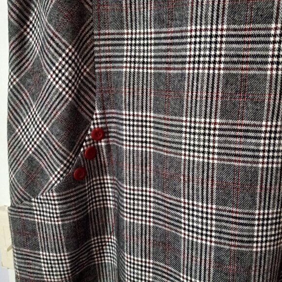 Wool-blend women's dress, size 8-10, made in Europe - Picture 2 of 9